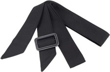 Women's trench coat belt 67 inch black polyester waistband replacement windbreak Women's Trench Coat price