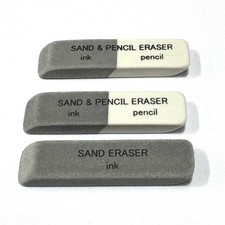 3 pcs Sand Eraser (For Ink, and For Pencil) Au Stock S15B Eraser price
