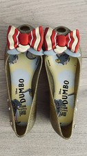 Mel By Melissa | Girls Shoes | Gold | Disney | Dumbo  | US13 | EUC Girls' Ballet Flats price