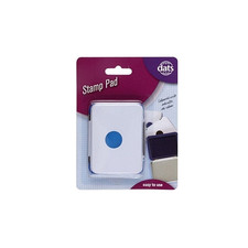 Ink Pad Inkpad Rubber Stamp Finger Print Craft Office Home Blue Mail Stamp & Ink Pad price