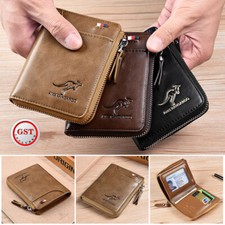 Waterproof RFID Blocking Leather Wallet ID Purse Men's Cash Credit Card Holder Men's Wallet price