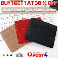 RFID Blocking Credit Card Holder Slim Minimalist Wallet for Men's & Women's Men's Wallet price