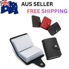 Men's Slim ID Credit Card Holder Pocket Case Purse Wallet For Cards PU Leather Men's Wallet price