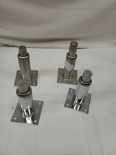 6"-7" Legs - Base Size 3 1/2" x 3 1/2 For Industrial Kitchen Equipment -LOT OF 4 Industrial Kitchen Equipment price