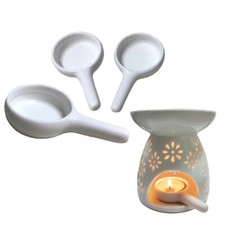 Ceramic Candle Holder Wax Melt Oil Burner Diffuser Fragrance Tray Aromatherapy Candle Holder price