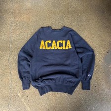 Vintage Champion Reverse Weave Made In USA Acacia Crewneck Sweatshirt Adult XXL Men's Sweatshirt price