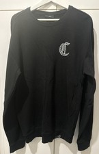 Carre Crewneck Sweatshirt Black/White Men's Size M Men's Sweatshirt price