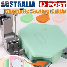Magnetic Seam Guide for Sewing Machine Polygonal Seam Guide Hemmer Guide Tool AU Sewing Machine Accessories price