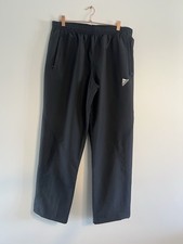 adidas Y2K 2007 Black Clima365 Baggy Men’s Tracksuit Bottoms Size Large W32 L33 Men's Tracksuit price