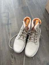 Timberland Men's Casual Leather Boots Beige Size UK 8 Used Excellent Condition Men's Boots price