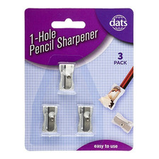 3 Pack Metal Single Hole Pencil Sharpener School Stationery Office Pencil Sharpener price