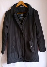 The Bellington Nimbus Jacket Black Full Zip Women's Overcoat Size Small Women's Overcoat price