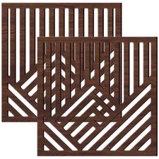 2pcs Mountains Wood Wall Art Wood Wall Hanging Mountain Hollowed Panel for Multi-piece / Forex Wall Art price
