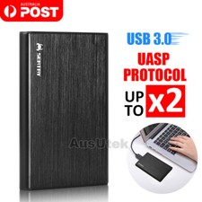 Aluminum USB 3.0 Hard Drive 2.5" SATA HDD SSD External Slim Enclosure Case Hard Drives price
