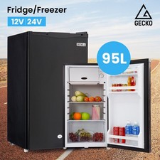 GECKO 95L Portable Upright Fridge Refrigerator 12V/24V Caravan Motorhome Black Refrigerators price