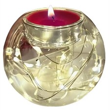 Floating Candle Holder Translucent Glass Heat Christmas Tea Lights Candle1301 Candle Holder price