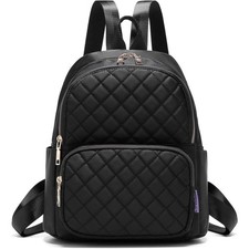 Women's Anti-Theft Nylon Small Backpack Black Travel School Daypack Women's Backpack price