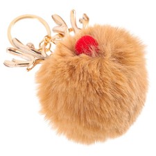 Women's Keyrings & Keychains Lovely Pompom Adorable Bag Backpack Pendant Animal Women's Backpack price