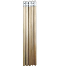 5x HB Lead Pencils with Eraser Rounded Wooden Style School Art Office stationery Wooden Pencil price