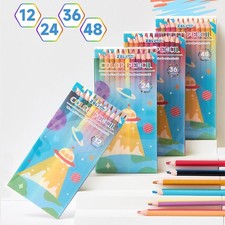 Art Painting Wooden Pencil 12/24/36/48 Colors Coloring Drawing Pencil  Students Wooden Pencil price
