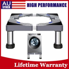 Washer Pedestal Stainless Steel Dryer Stand Pedestal Washing Machine Riser AU Washing Machines price