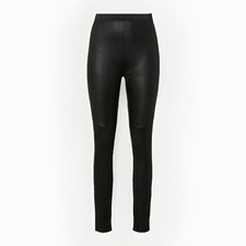 Scanlan Theodore Leather Leggings Size 6 RRP $1200 As New Ankle Zips Leggings price