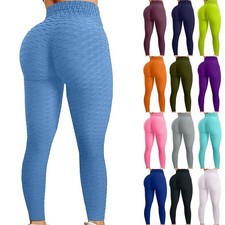 Womens Yoga Pants Push Up Leggings Sports Gym Fitness Anti Cellulite Butt Lift Leggings price