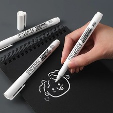 10X White Paint Pens Set Permanent Marker Pen For Car Rubber Tyre Waterproof AU Marker Pen price