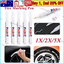 White Paint Pens Set Permanent Marker Marking Pen For Car Rubber Tyre Waterproof Marker Pen price
