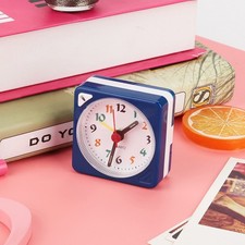 (Blue) Alarm Clocks Clocks Wall Radios Portable Quartz LED Light Desktop Alarm Clocks & Radios price