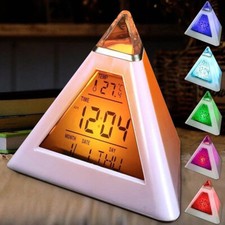 Student Wake Up Digital Alarm Clock LED Thermometer Night Light Kids Bedroom-·- Alarm Clocks & Radios price