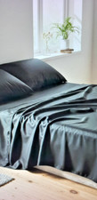 The Big Sleep Deluxe Essentials, Single Size, Satin Sheets Set, BlackRRP: $99.95 Bedding Set / Sleep Set price