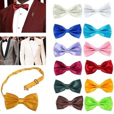 MENS BOW TIE - Pre-tied Bowties for Wedding, Formal, Tuxedo Men's Pretied Tie price