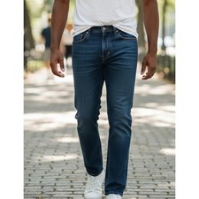 Rustler Blue Denim Jeans Men's Size 34" x 30" Straight Leg Men's Jeans / Denim Trousers price