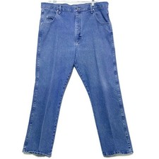 Wrangler Men's Jeans 38x30 Blue Straight Leg Regular Fit Denim Pants Men's Jeans / Denim Trousers price