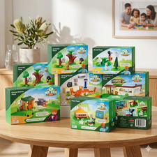 Woolworths Bricks Home Sets Choose Woolies Pet Garden Outdoor Family Car Pack Dining Room Set / Set price