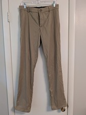 Nike Dri-Fit Khaki Flat Front Pants - Men's Size 32x32 Men's Trousers price