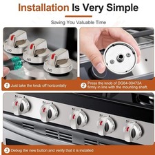 Comfortable Grip Electric Range Knob for Daily Kitchen Use Cooktop Accessories Electric Kitchen Appliances Accessory price