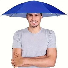 “Head-Wearing Folding Umbrella Hat for Men & Women Sunshade Windproof” Umbrellas price