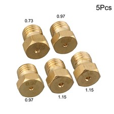 Optimal Conversion Jets Nozzles Injectors Set for 5 Burner Natural Gas Hobs Hobs price