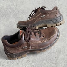 Vintage Y2K ECCO Track 2 Gore-Tex Low Hiking Boots Brown Leather Chunky Shoes 9 Ladies' Boots price