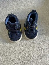 First Steps Baby Infant Blue Pre walker Unisex Shoes Size 0-3 Months Worn once Infant Walker price