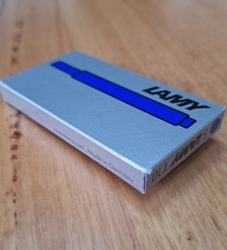 Free Postage Genuine LAMY T10 Fountain Pen Ink Cartridges, 5-Pack, Colour: Blue Fountain Pen price