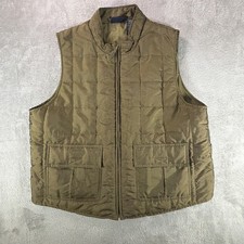 Catalina Women’s Puffer Vest XL Green Quilted Zip Up Outdoor Utility Women's Vests price