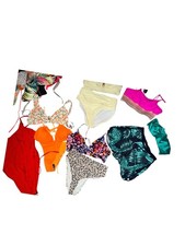 Lot of 10 Swimwear Pieces • Bikini Sets + One Pieces • Resort & Pool Wear Beachwear price