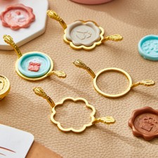 Wax Seal Stamp Kit Waxing Shape Fixer Tool for Invitations Card For 2.5cm Seal Invitation Cards price