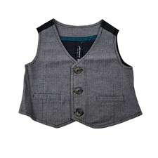 Boys size 000, Peter Morrissey, grey wedding / formal waistcoat / vest, EUC Baby Waistcoat price