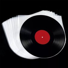 200pcs Sleeves Inner LP Music Durable for 12" Vinyl Record Plastic Record Cover Music price