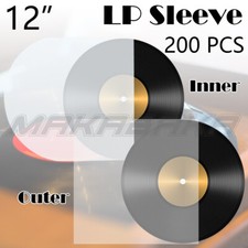 UP200 12'' Vinyl Record LP Sleeves Antistatic Cover Durable Music Plastic Album Music price