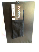 NEW Pair of Men's Black Cotton Socks, SIZE 7-11 FOOT, NEW, FREE POSTAGE Men's Sock price